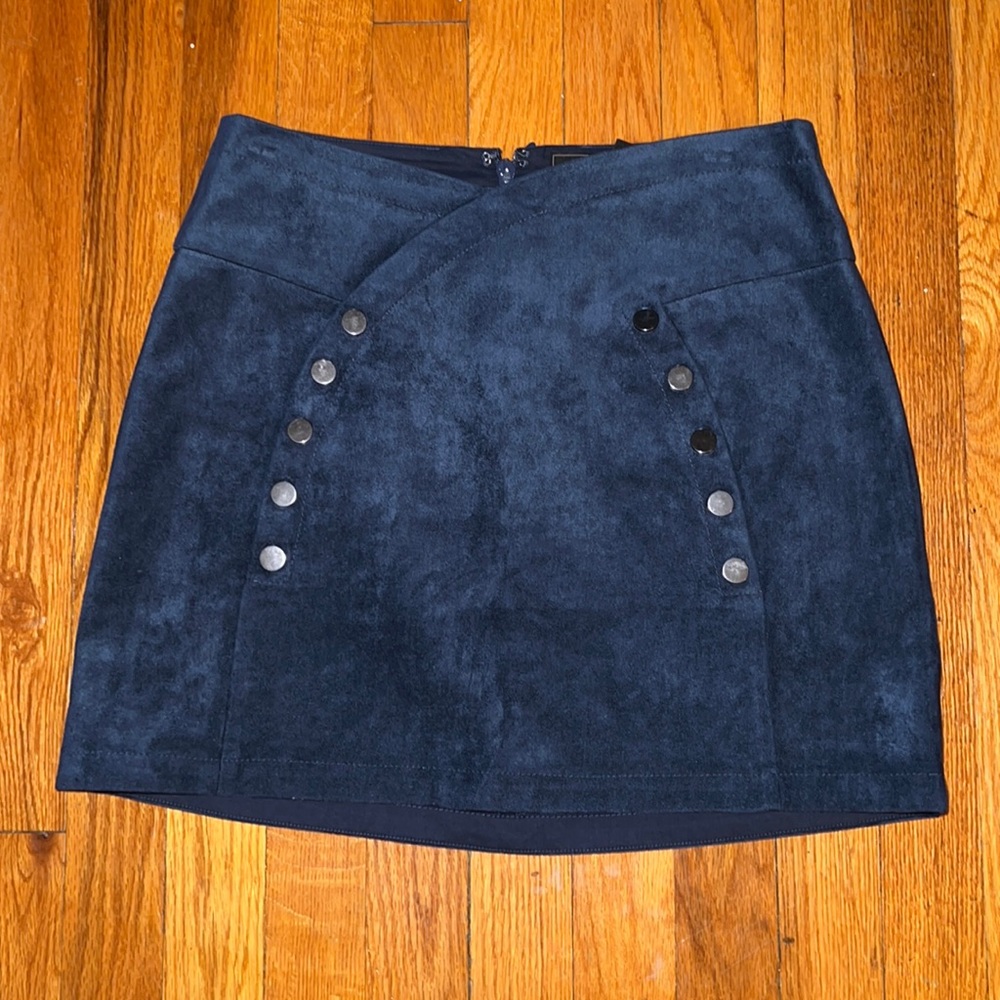 Navy blue skirt